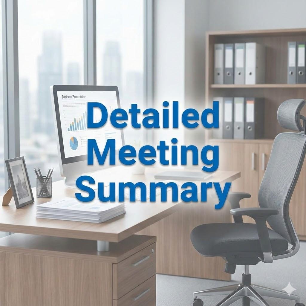 Detailed Meeting Summary